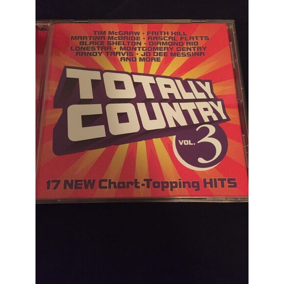 Totally Country, Vol. 3 by Various Artists (CD, Sep-2003, Curb) - Picture 1 of 5
